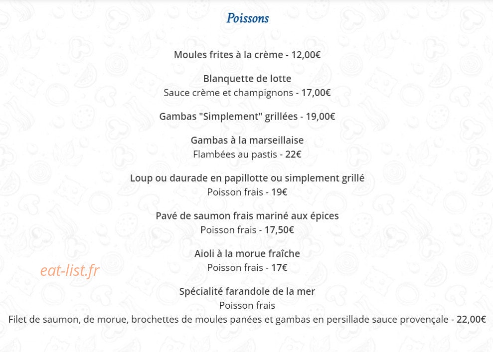 Le Dauphin — carte page 5