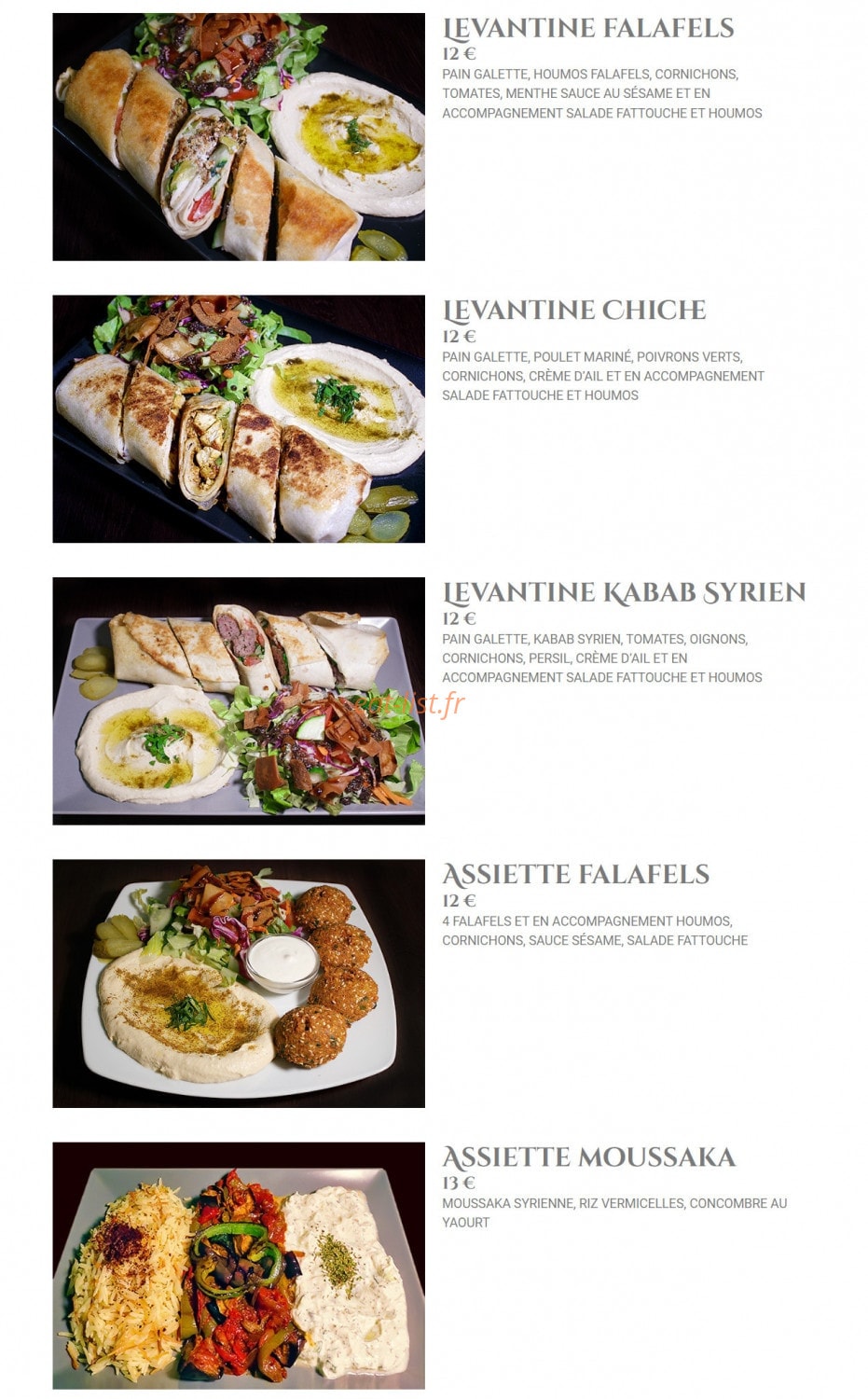 Le Levant — carte page 2