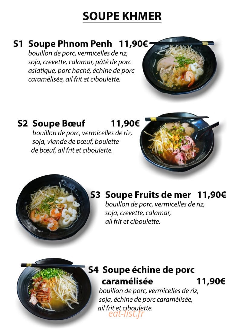 Le Petit Angkor — carte page 3