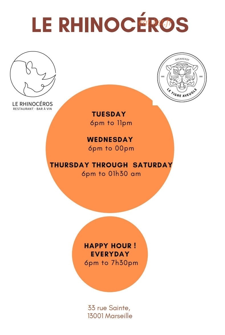 Le Rhinocéros — carte page 7
