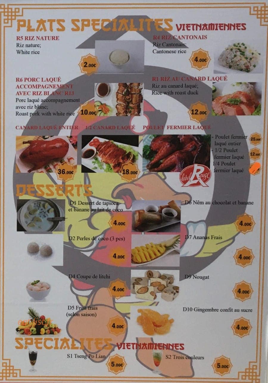 O canard laqué — carte page 2