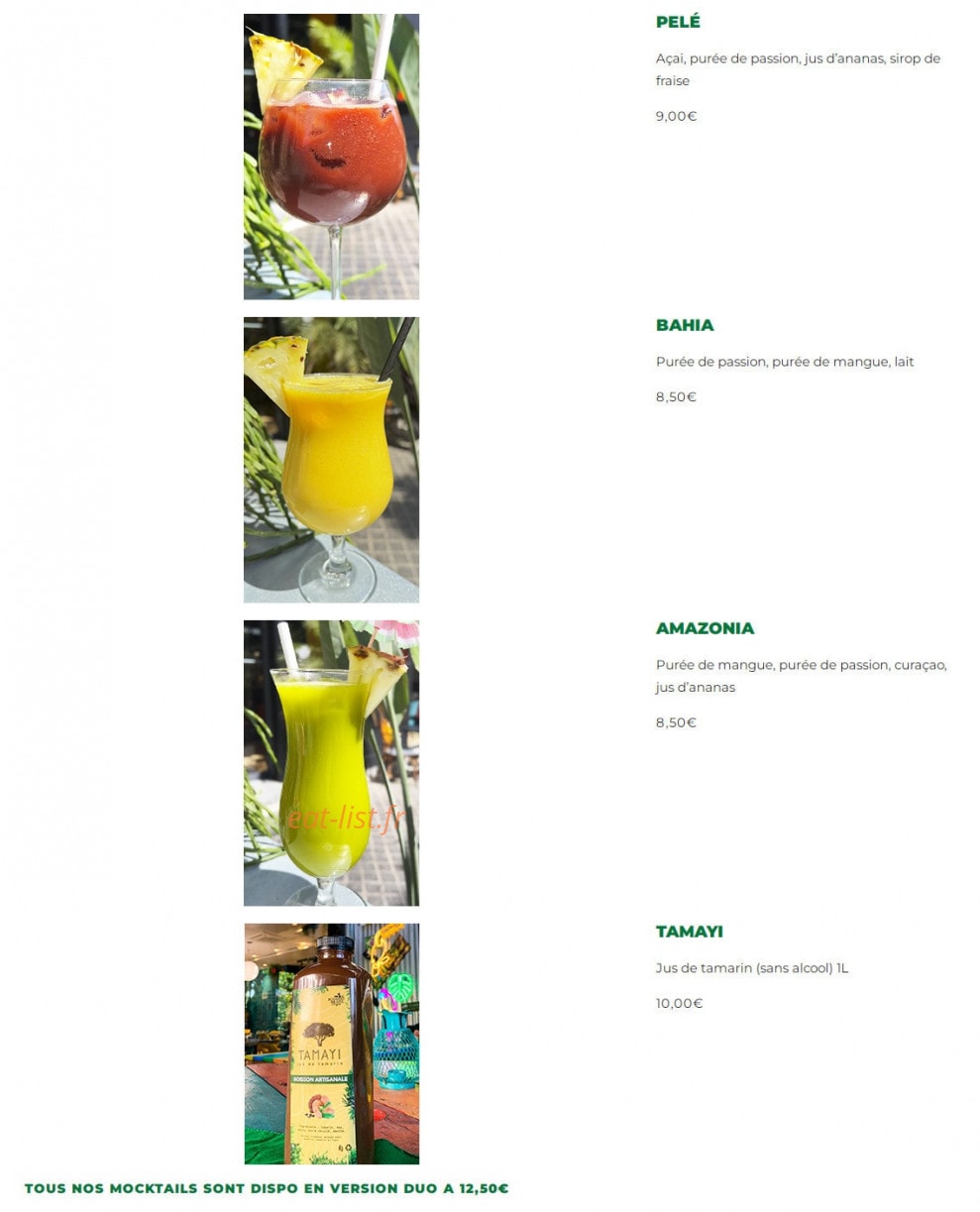 Rodizio Brazil — carte page 5
