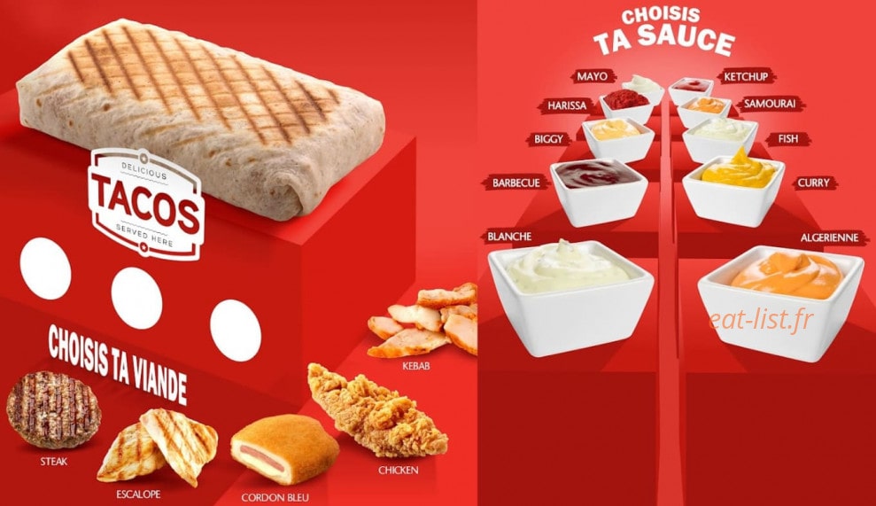 Station Food — carte page 2