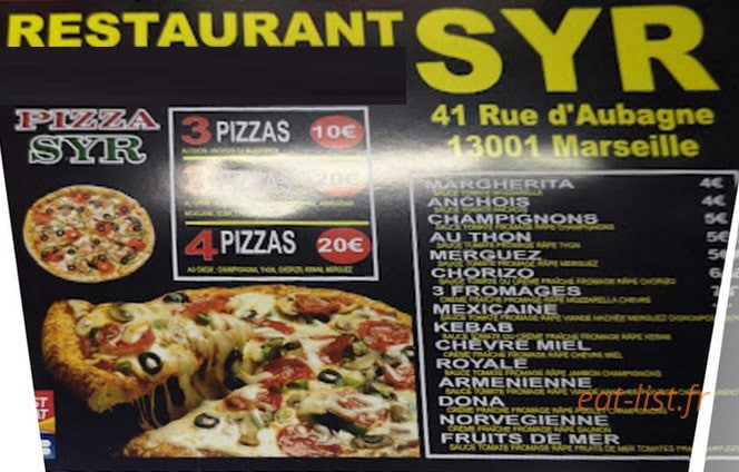 Syr — carte page 1