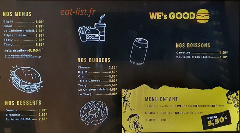 We's Good — carte page 2
