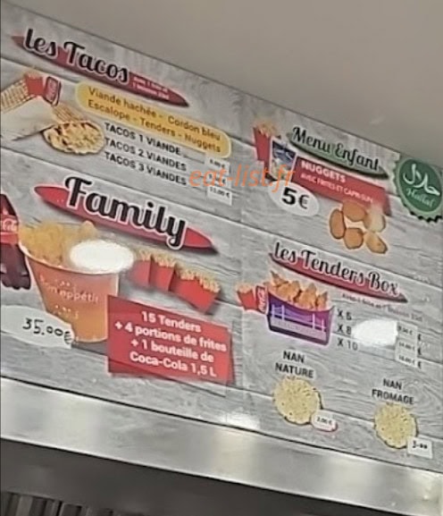 Welcome Istambul kebab — carte page 1