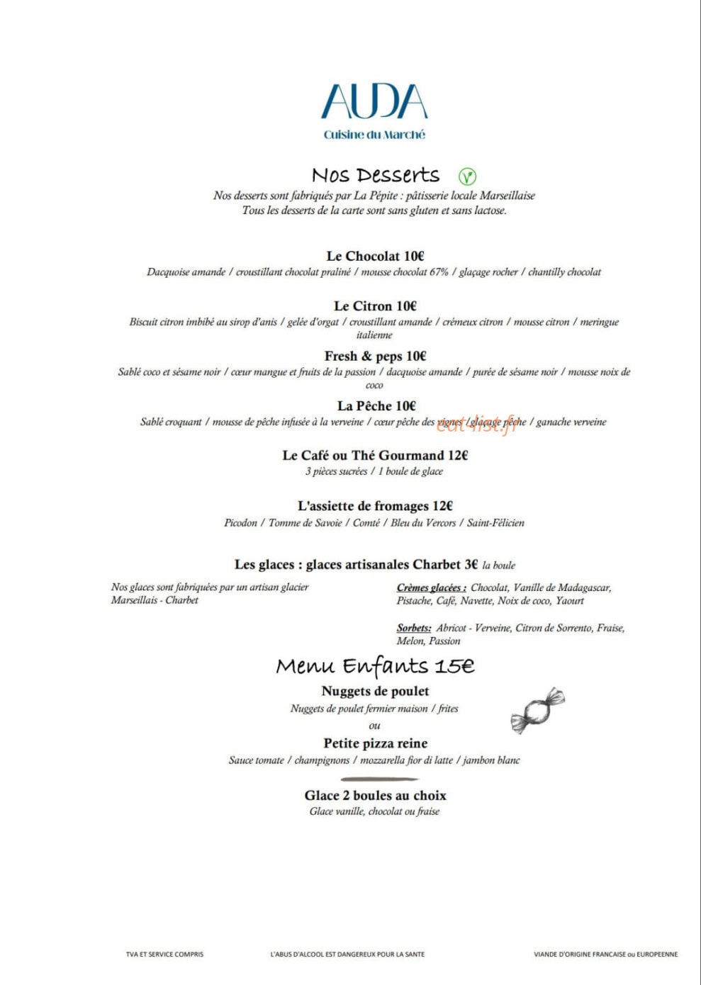 Auda — carte page 3