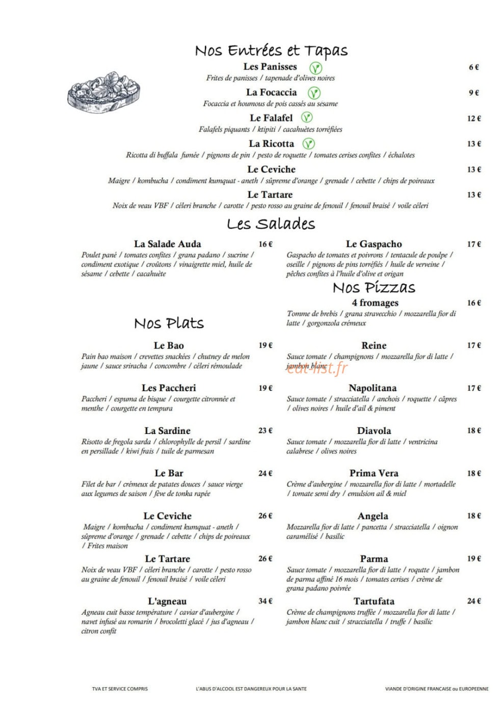 Auda — carte page 2