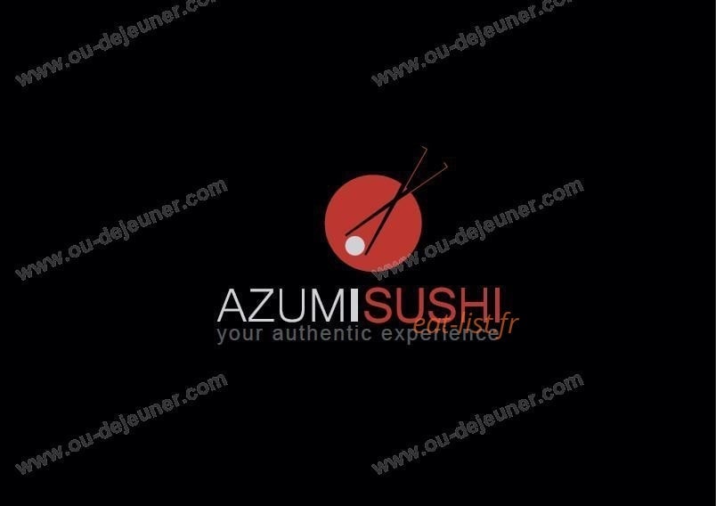 Azumi Sushi — carte page 1