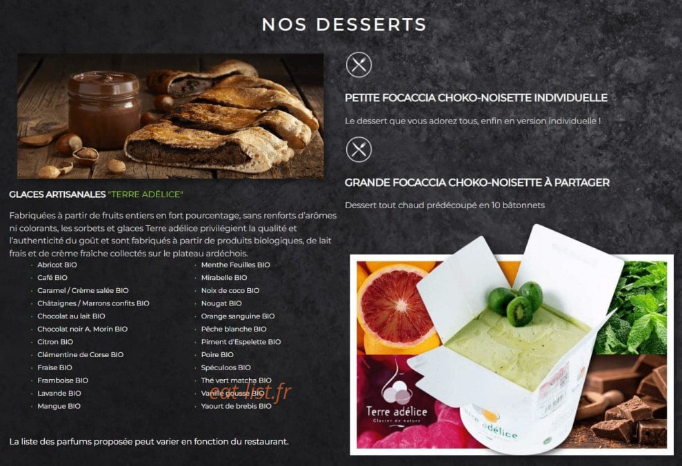 Basilic & Co — carte page 5