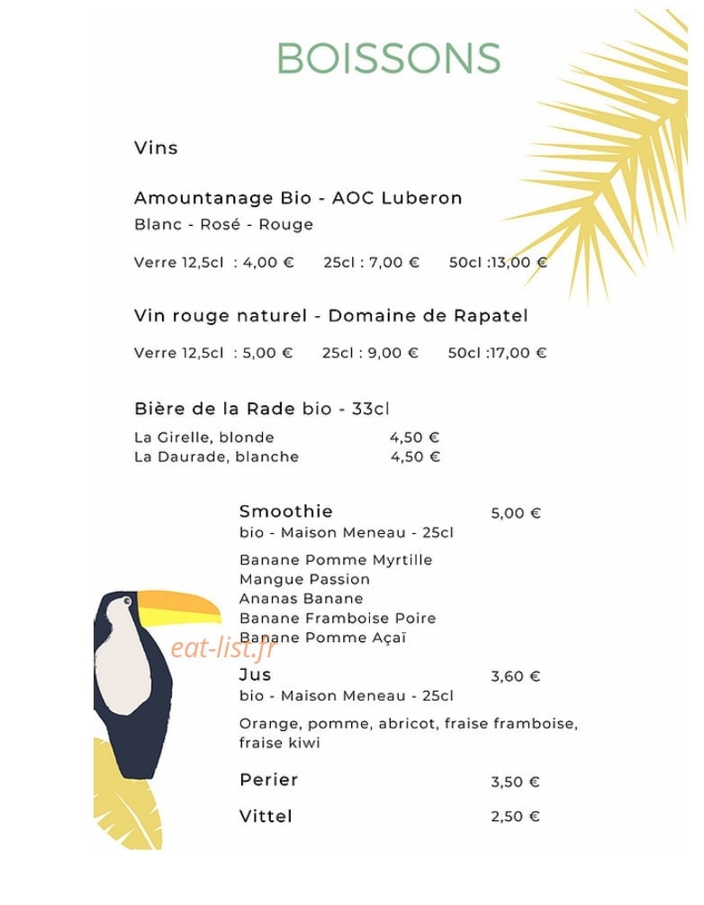 Brunch My World — carte page 2