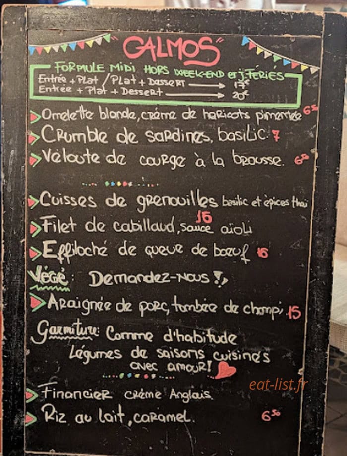 Calmos — carte page 1