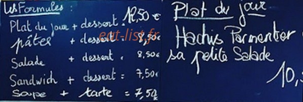 Chez les filles — carte page 1