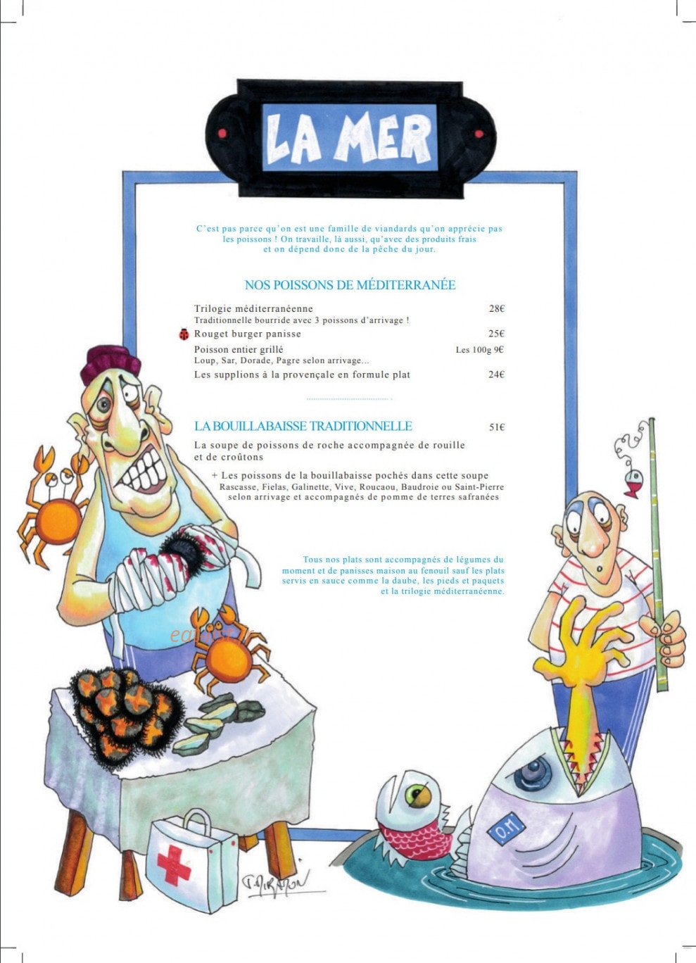 Chez Madie les Galinettes — carte page 3