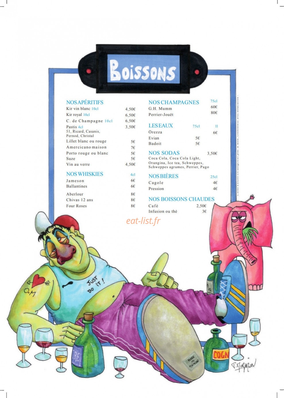 Chez Madie les Galinettes — carte page 7