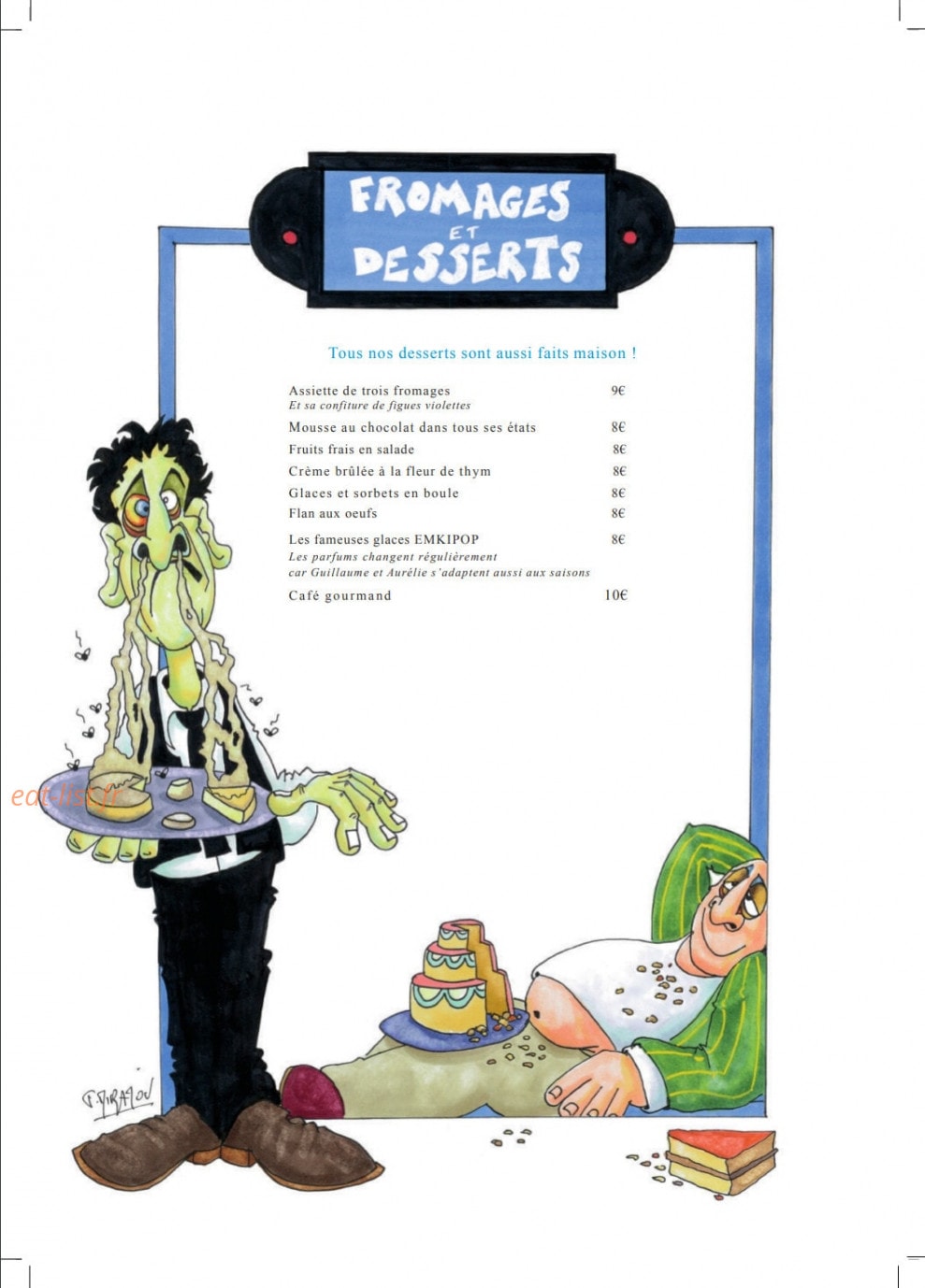 Chez Madie les Galinettes — carte page 5