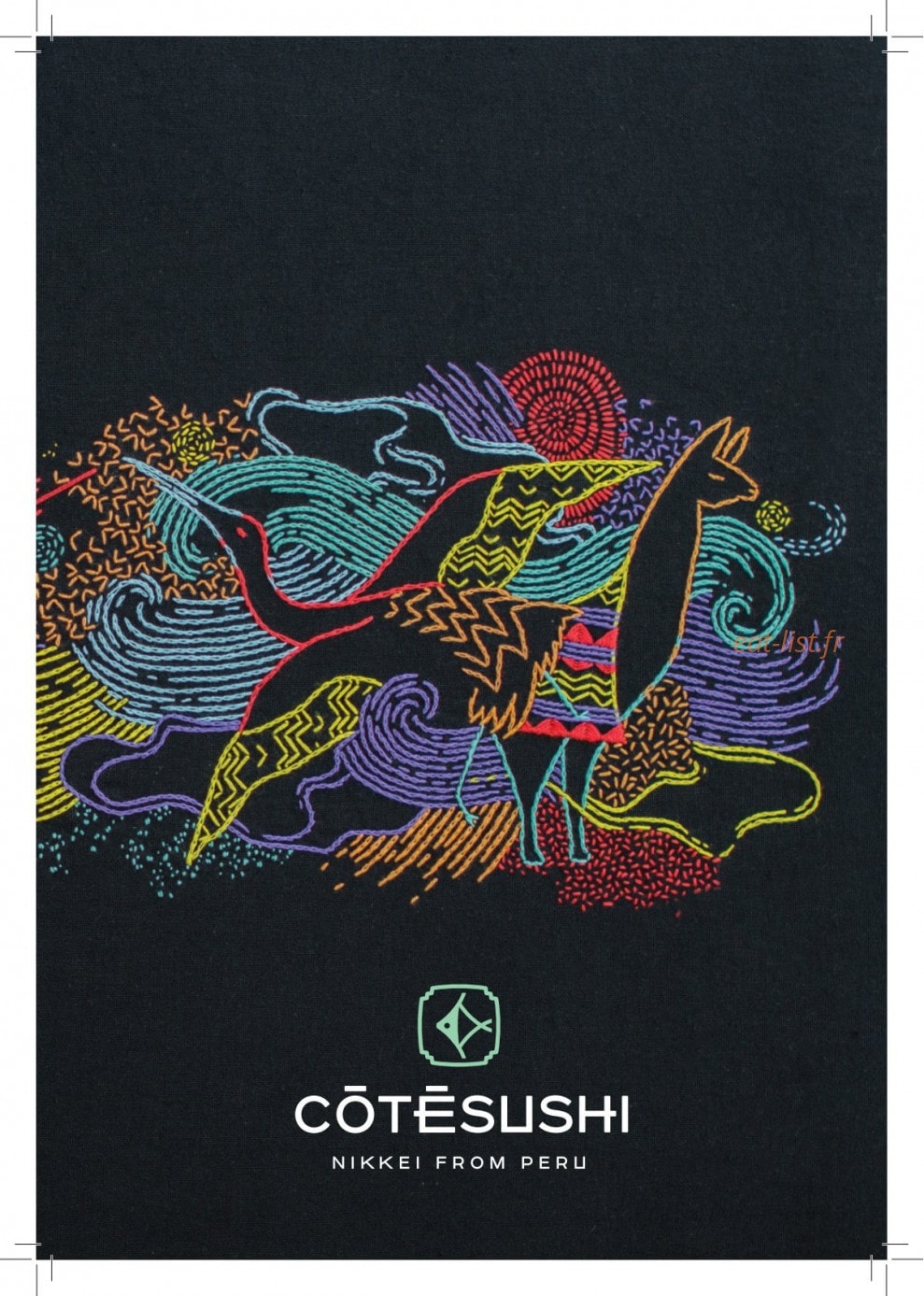 Côté Sushi — carte page 1