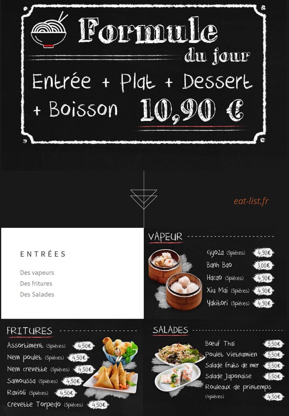 DaKao — carte page 1