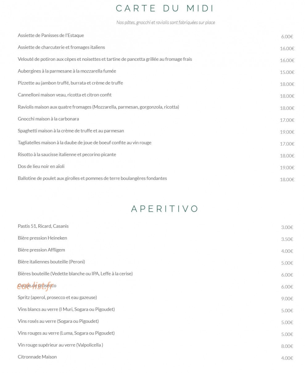 Il Cuoco — carte page 1