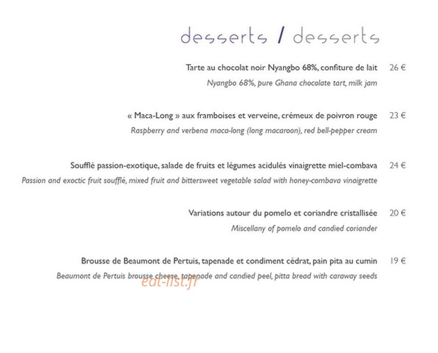InterContinental - Hotel Dieu — carte page 19