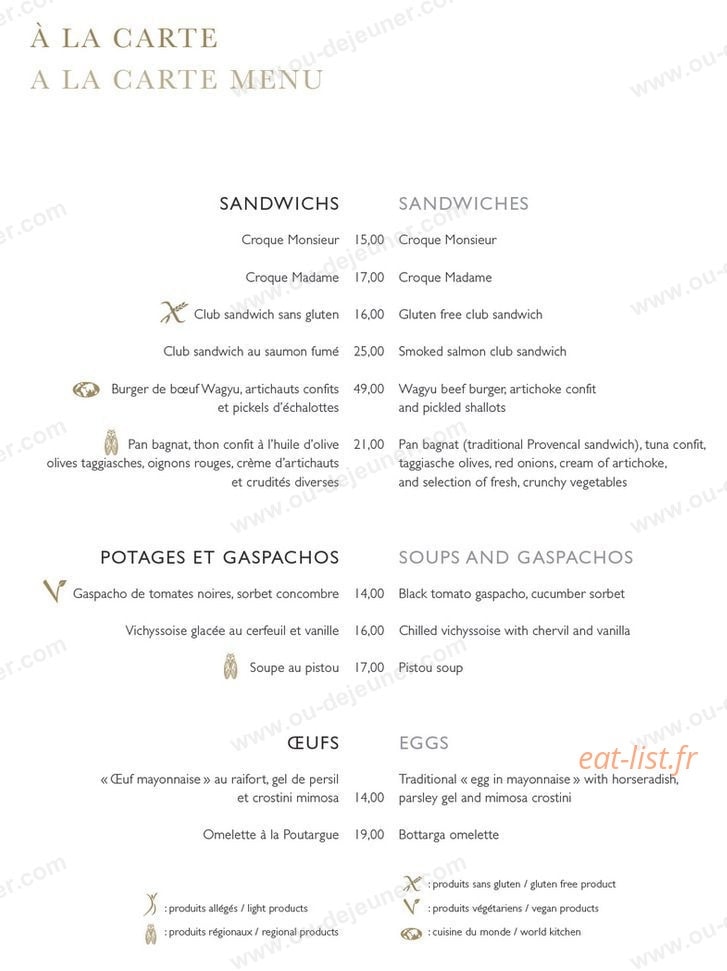 InterContinental - Hotel Dieu — carte page 7