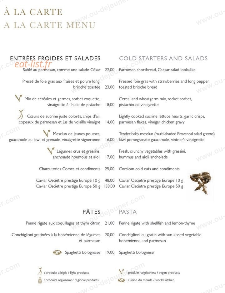InterContinental - Hotel Dieu — carte page 6