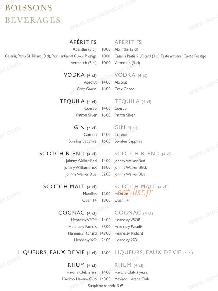 InterContinental - Hotel Dieu — carte page 13