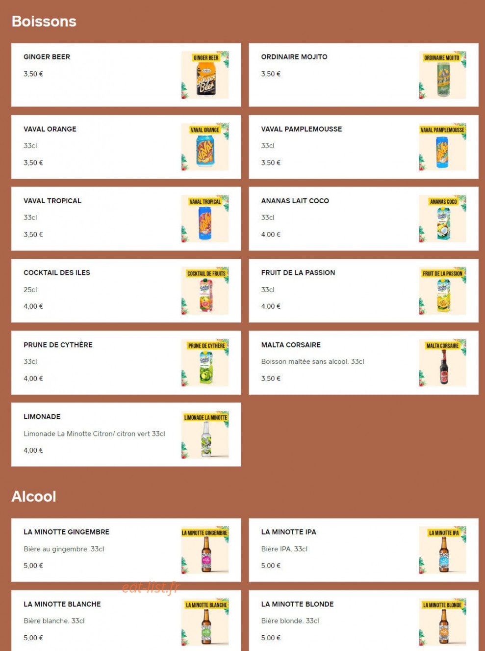 La Touf Pwélé — carte page 2