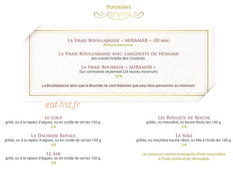 Le Miramar — carte page 4