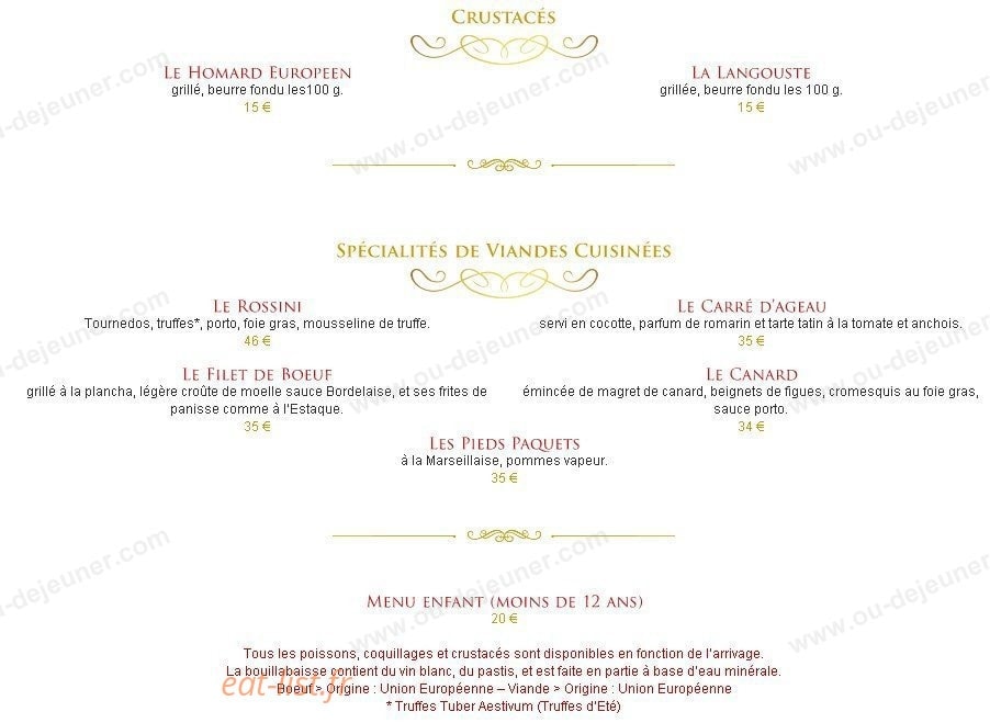 Le Miramar — carte page 3