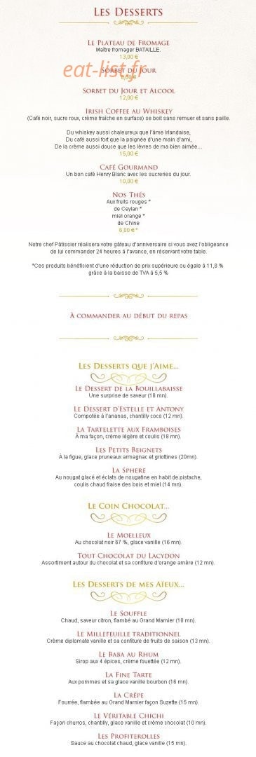 Le Miramar — carte page 6
