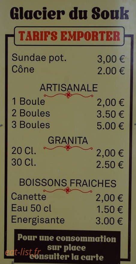 Le Souk — carte page 3