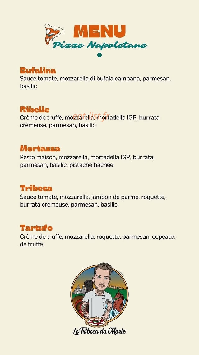 Le Tribeca Da Mario — carte page 6