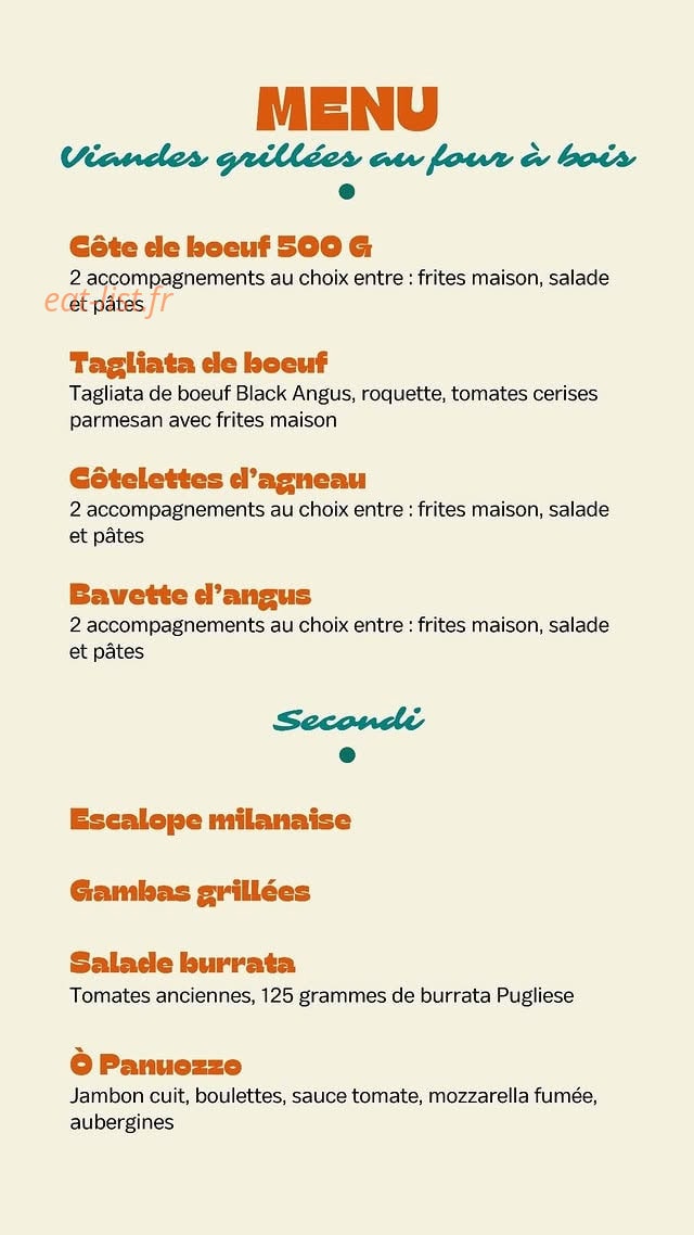 Le Tribeca Da Mario — carte page 8