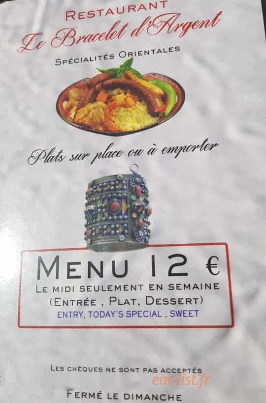 Le Veritable Couscous Berbere — carte page 3