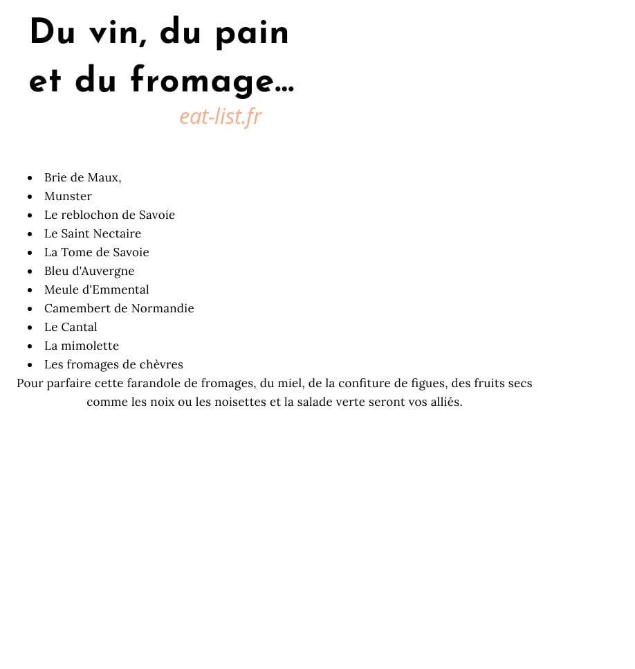 Les Buffets du Vieux Port — carte page 4