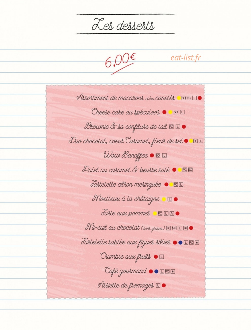 Ma Première Cantine — carte page 14