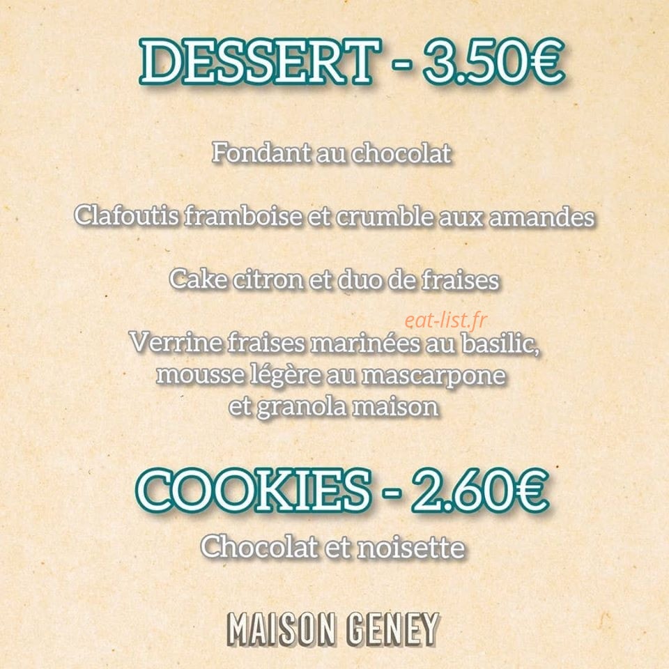 Maison Geney — carte page 2