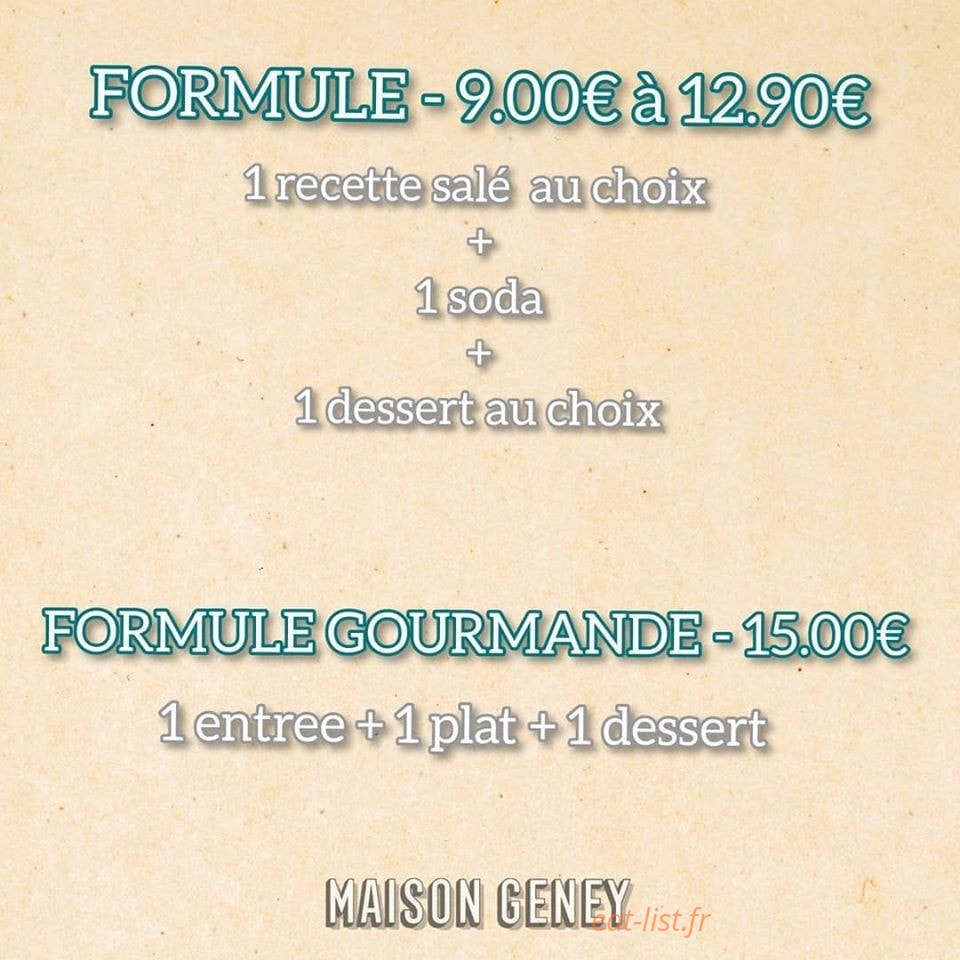 Maison Geney — carte page 1
