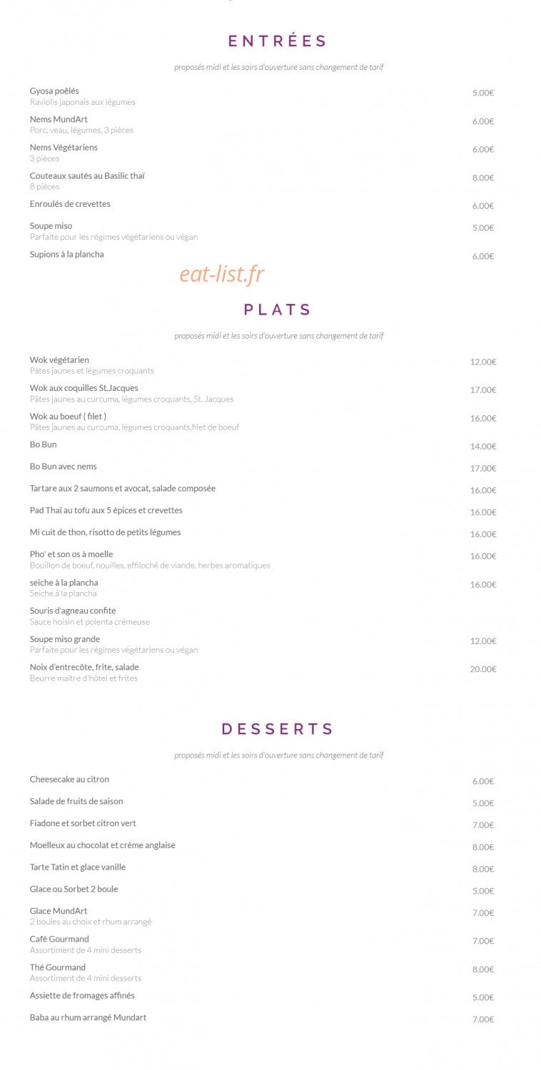 MundArt — carte page 1