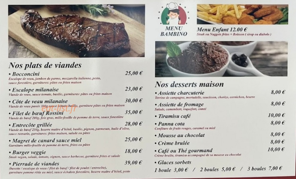 New Carmine — carte page 2