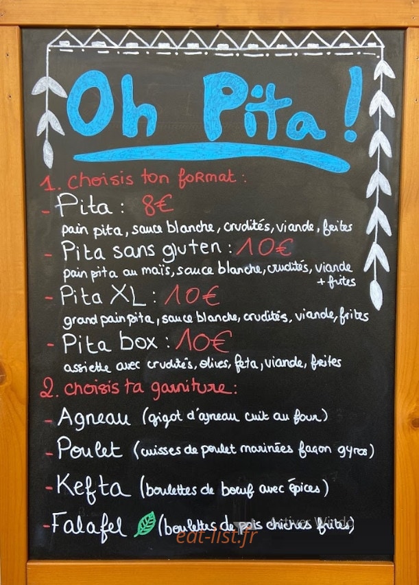 Oh Pita ! — carte page 1