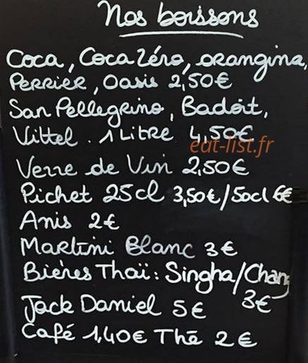 Osha thaï — carte page 3