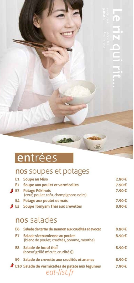 Panasia — carte page 2