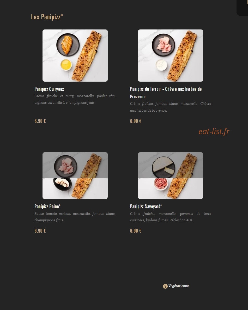 Pizza Cosy — carte page 5