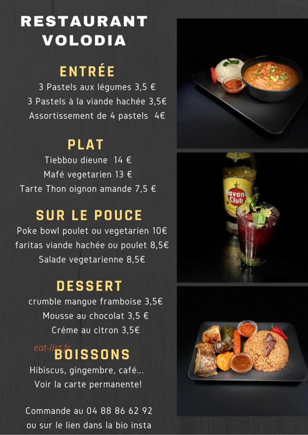 Salon Volodia — carte page 1