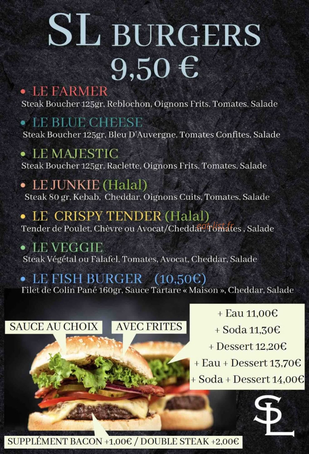 Snack Lightino — carte page 1