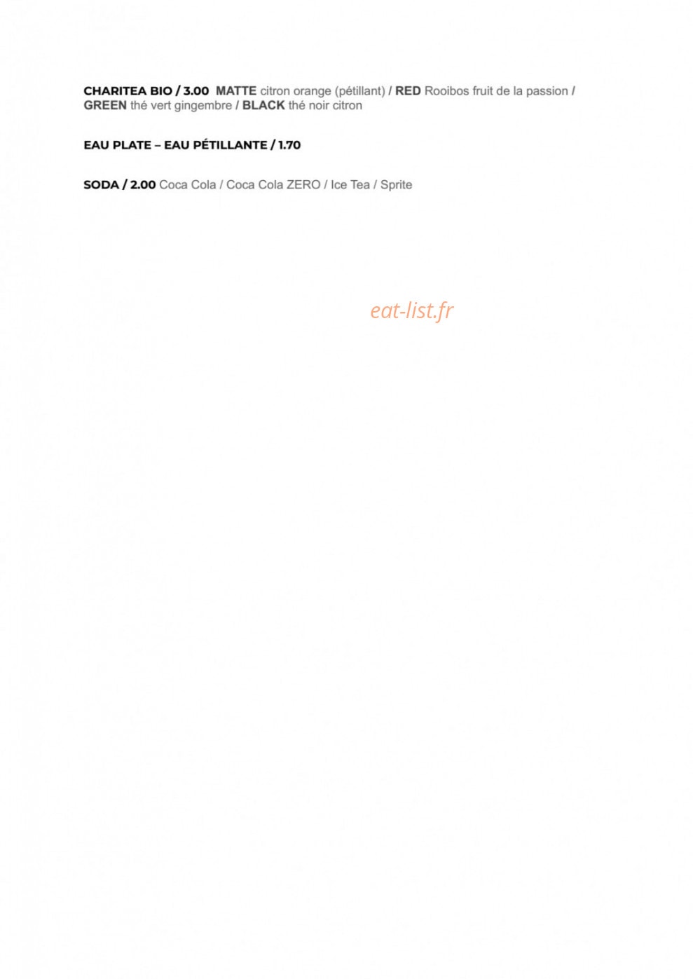Taste — carte page 4
