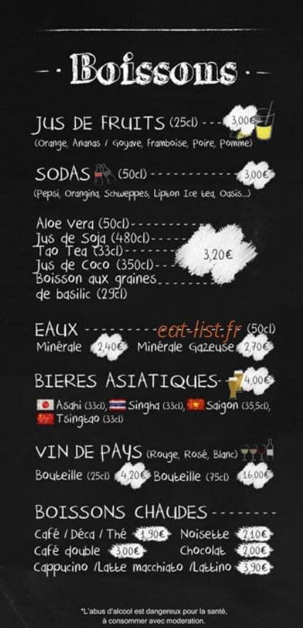 DaKao — carte page 3