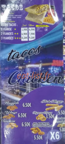Hollywood Food — carte page 3
